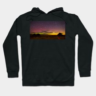 Aurora over Nidderdale Cemetery Yorkshire Dales  Image 2586-B Hoodie